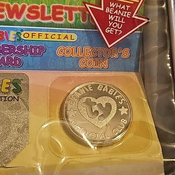 Collector's Beanie Baby Clubby Platinum